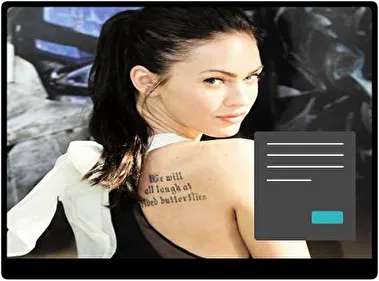 Megan Fox Dark theme for Windows 11