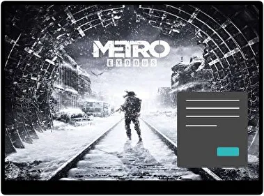 Metro Exodus Dark theme for Windows 11