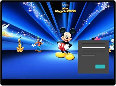 Mickey Mouse Dark theme for Windows 11