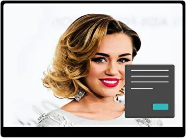 Miley Cyrus Dark theme for Windows 11