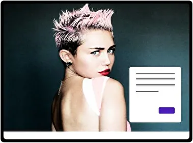 Miley Cyrus theme for Windows 11
