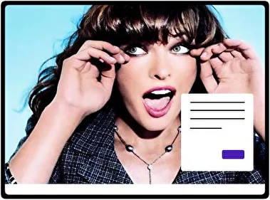 Milla Jovovich1 theme for Windows 11