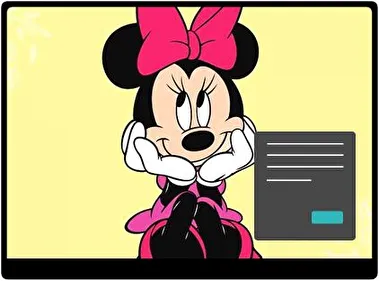Minnie Mouse Dark theme for Windows 11