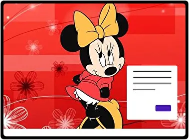 Minnie Mouse theme for Windows 11