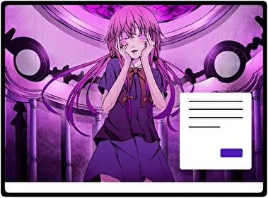 Mirai Nikki theme for Windows 11