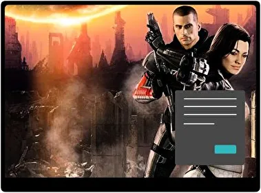 Miranda Lawson Dark theme for Windows 11