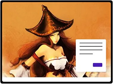 Miss Fortune Lol theme for Windows 11