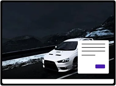 Mitsubishi Lancer Evolution theme for Windows 11