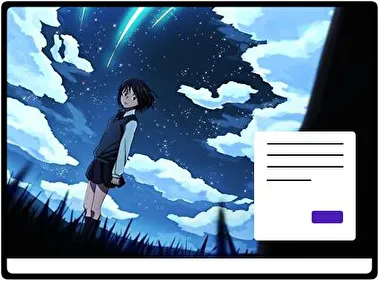 Mitsuha Miyamizu theme for Windows 11