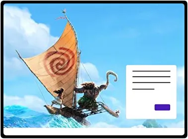 Moana theme for Windows 11