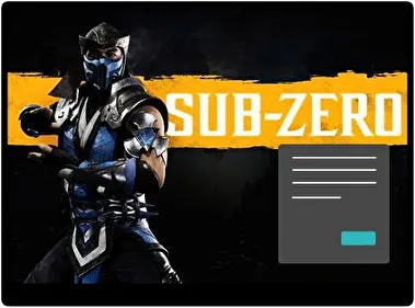 Mortal Kombat Dark theme for Windows 11