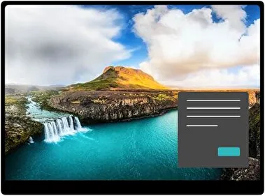 Mountain Lake Dark theme for Windows 11