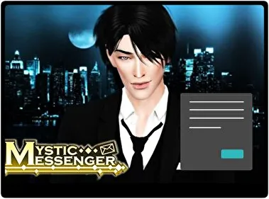 Mystic Messenger Dark theme for Windows 11
