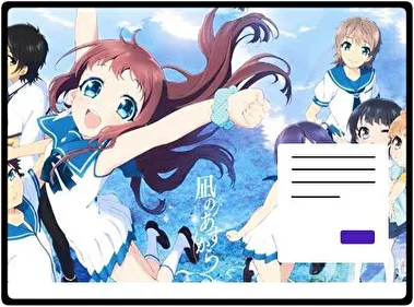Nagi No Asukara theme for Windows 11