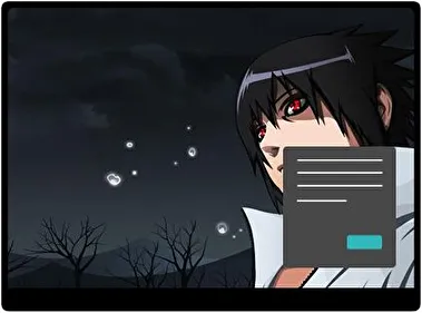 Naruto Shippuden Dark theme for Windows 11