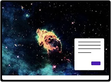 Nebula theme for Windows 11