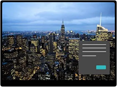New York Dark theme for Windows 11