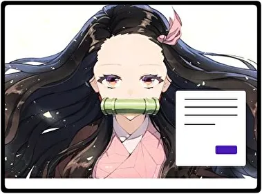 Nezuko Kamado theme for Windows 11