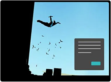 Nightwing Dark theme for Windows 11