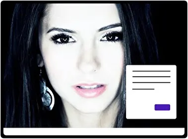 Nina Dobrev theme for Windows 11