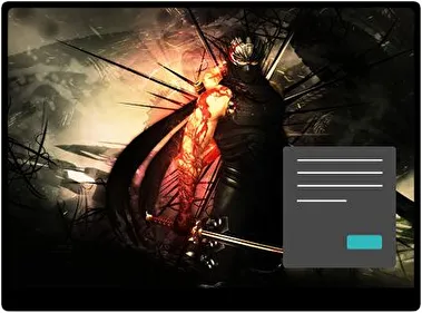 Ninja Gaiden Dark theme for Windows 11