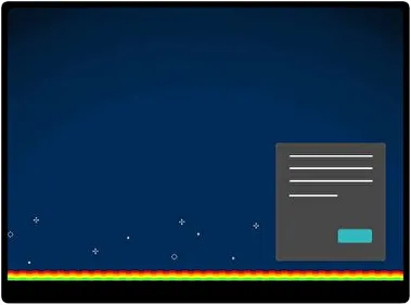 Nyan Cat Dark theme for Windows 11