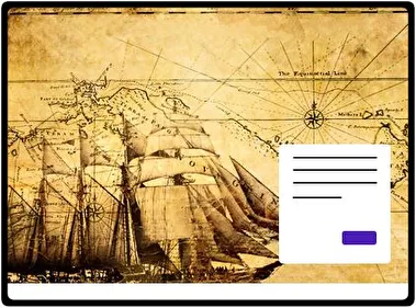 Old Earth Map theme for Windows 11