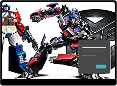 Optimus Prime Dark theme for Windows 11