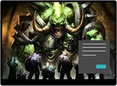 Orcs World of Warcraft Dark theme for Windows 11