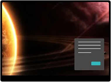 Outer Space Dark theme for Windows 11