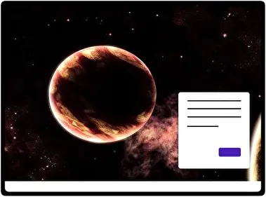 Outer Space theme for Windows 11