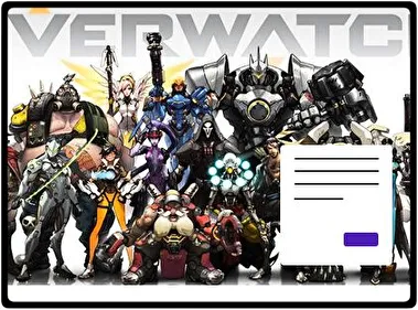 Overwatch theme for Windows 11