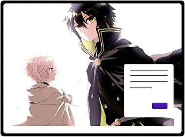 Owari No Seraph theme for Windows 11