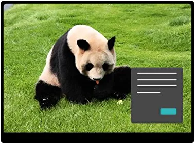 Panda Dark theme for Windows 11
