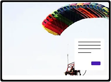 Paragliding theme for Windows 11