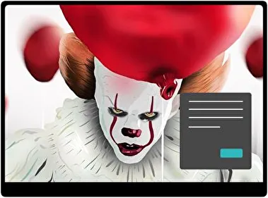 Pennywise Dark theme for Windows 11