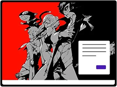 Persona 5 theme for Windows 11