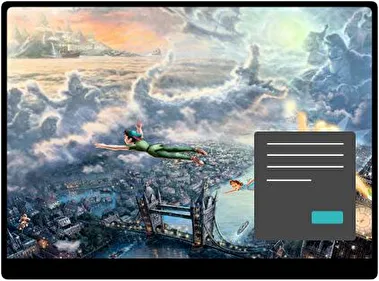 Peter Pan Dark theme for Windows 11