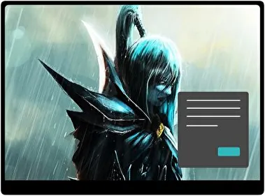 Phantom Assassin Dota 2 Dark theme for Windows 11