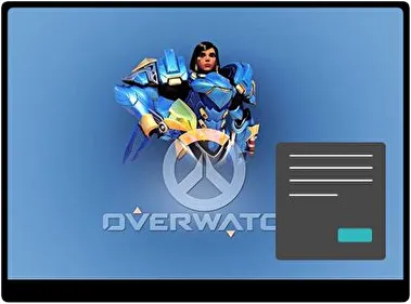 Pharah Dark theme for Windows 11