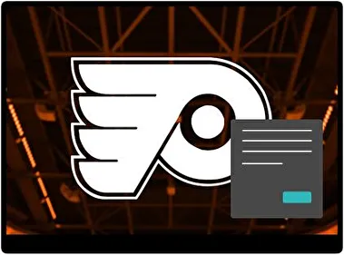 Philadelphia Flyers Dark theme for Windows 11