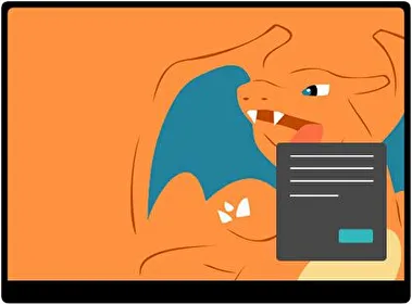 Pokemon Gen I Dark theme for Windows 11