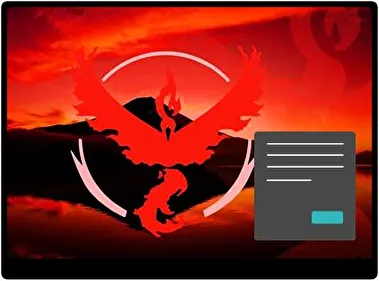 Pokemon Go Dark theme for Windows 11
