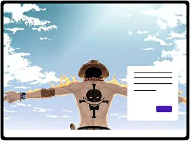 Portgas D Ace theme for Windows 11
