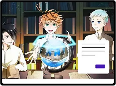 Promised Neverland theme for Windows 11