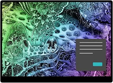 Psychedelic Dark theme for Windows 11