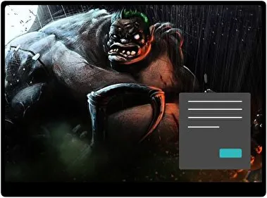 Pudge Dota 2 Dark theme for Windows 11