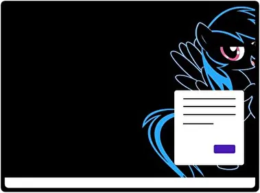 Rainbow Dash theme for Windows 11