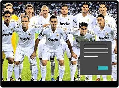 Real Madrid Cf Dark theme for Windows 11