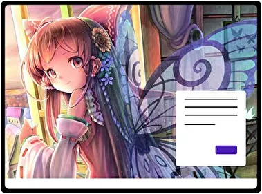 Reimu Hakurei theme for Windows 11